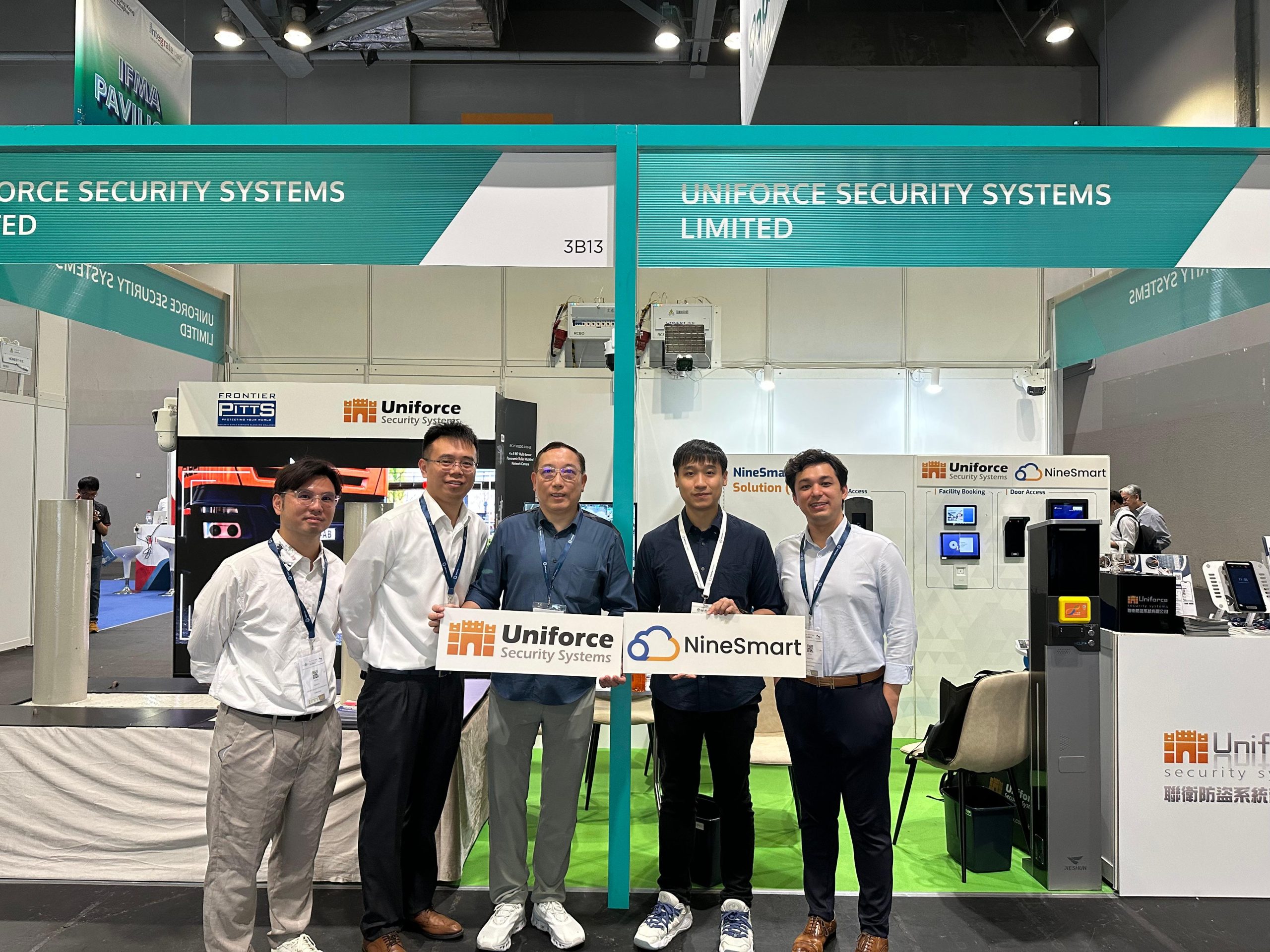 NineSmart 與 Uniforce 於 Build4Asia2025 聯合推出整合智能物業及保安解決方案