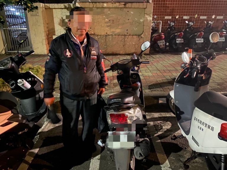 警員在休假運動眼尖認出竊嫌 乖乖就逮