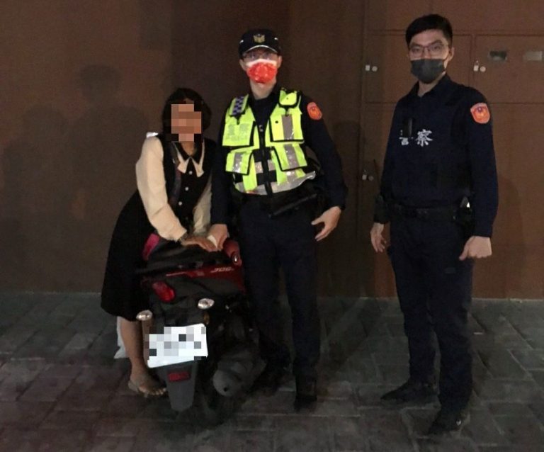 警助泰籍新住民半小時火速尋獲機車
