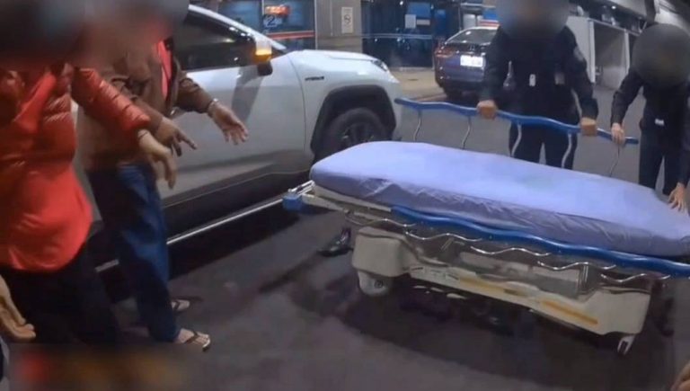 老婦身體不適癱軟！警「開道」10分鐘抵醫院