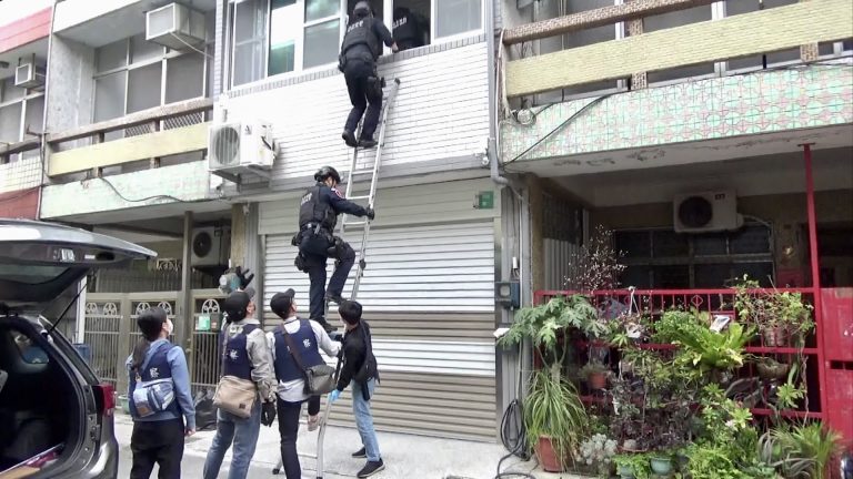 台南警強力掃蕩黑幫暴力集團