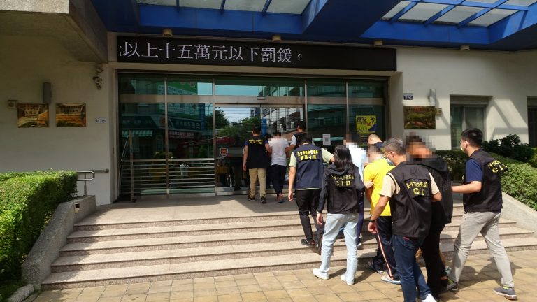 台中大雅警方掃黑瓦解販毒組織