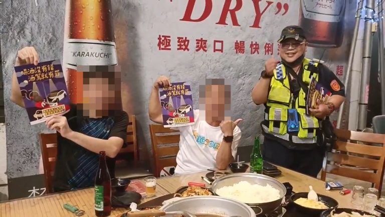 台中警全力防制酒駕出新招