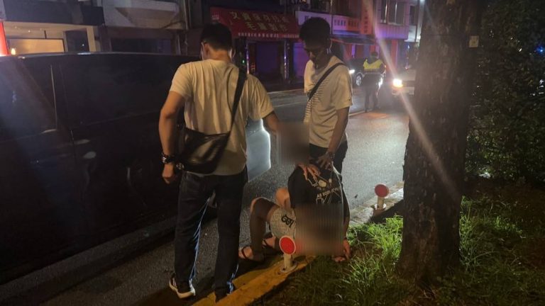 台中警壓制惡徒 警緝獲2嫌讓市民安心