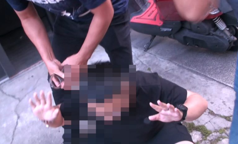 台中市警優勢警力強力逮捕透過網路販毒的毒販