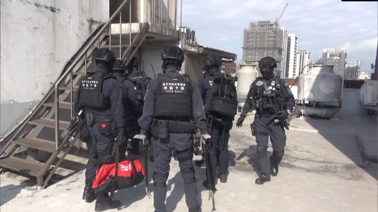 中市警清剿複合型犯罪集團