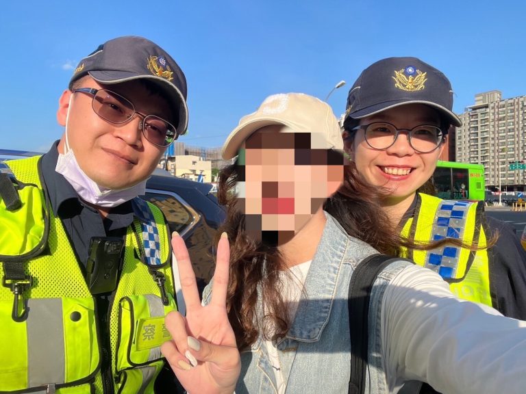 台中女大生遺失背包！熱心警員即時協助成功尋回