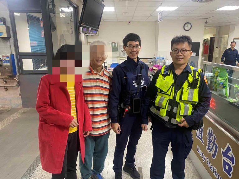 身心障礙女子與父走散，臺中員警巧遇護送與父相聚