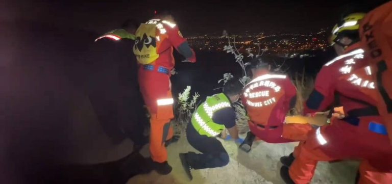 網美景點成驚魂地！烏日知高圳步道劇烈風勢 男子墜落坡底