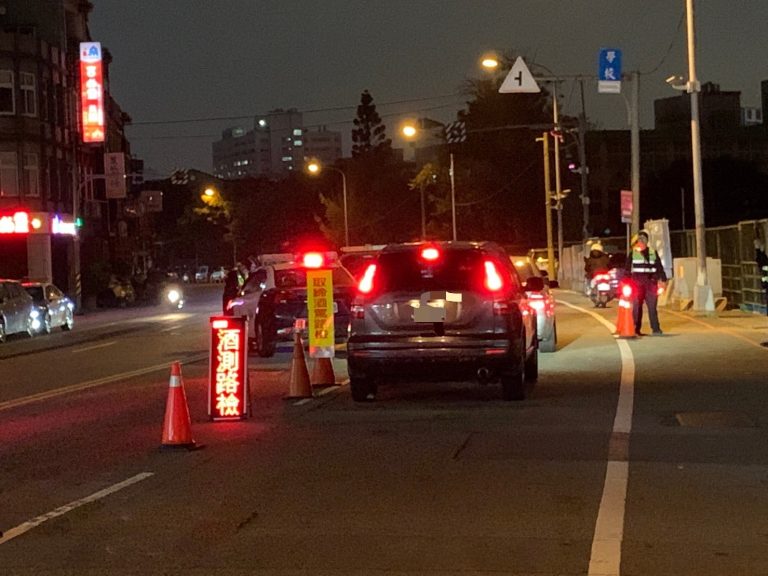 苗警取締酒駕大執法 局長陳世煌親自督軍
