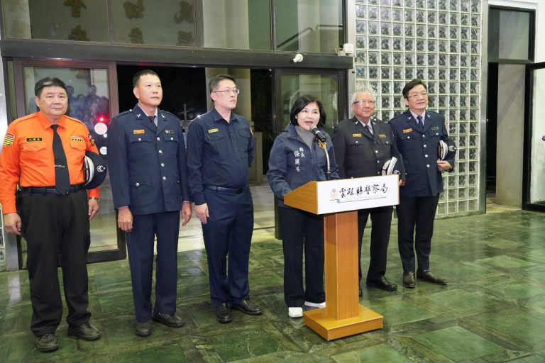 雲林縣政府展開春節安全維護工作 縣長張麗善率隊慰勞警民辛勞