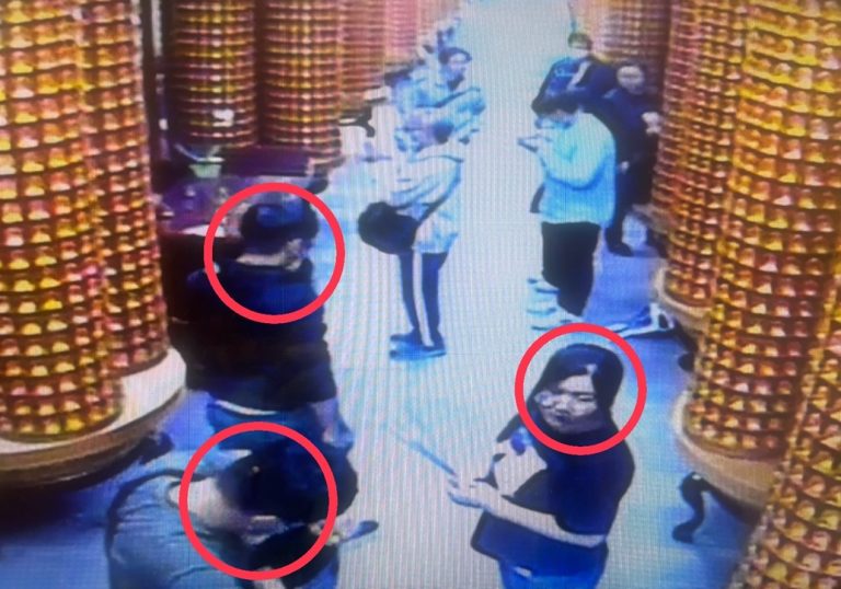 ▲圖說：女副所長與員警扮香客太像，車手無法察覺只能被逮 （圖／台中市政府提供）