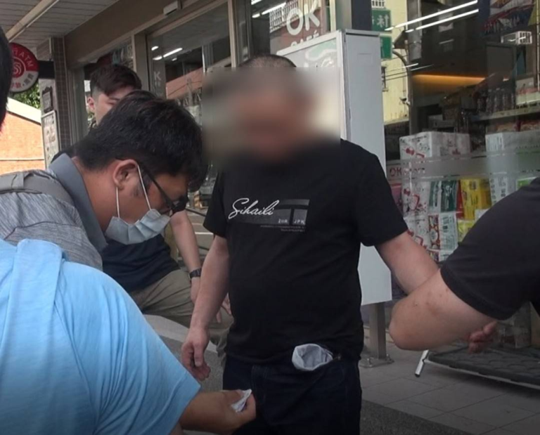 中警緝毒窮追不捨，共犯假釋期間遭逮