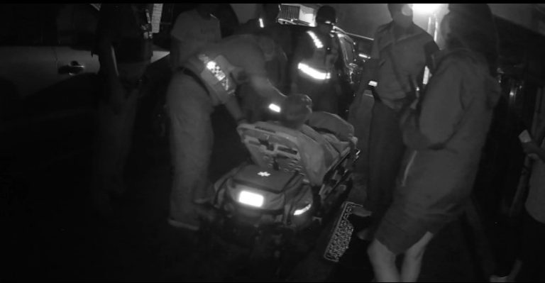 台中清水警民協助 送醫救治瘖啞老婦
