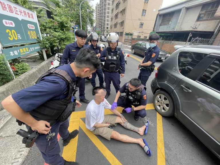 桃警雷霆除暴展現團隊合作 攔截汽車竊盜