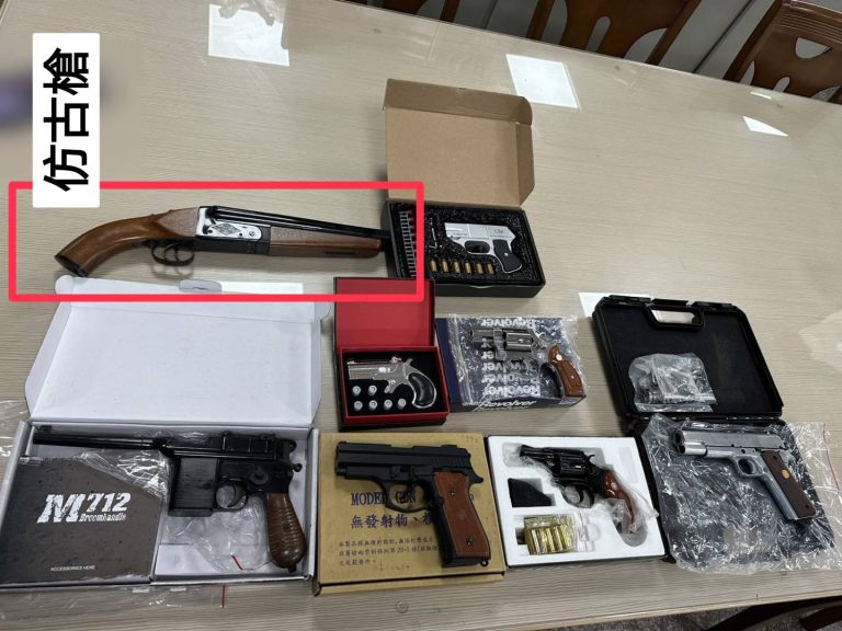 臺中警局全力掃蕩黑幫與非法槍械 展現「除惡刨根」決心