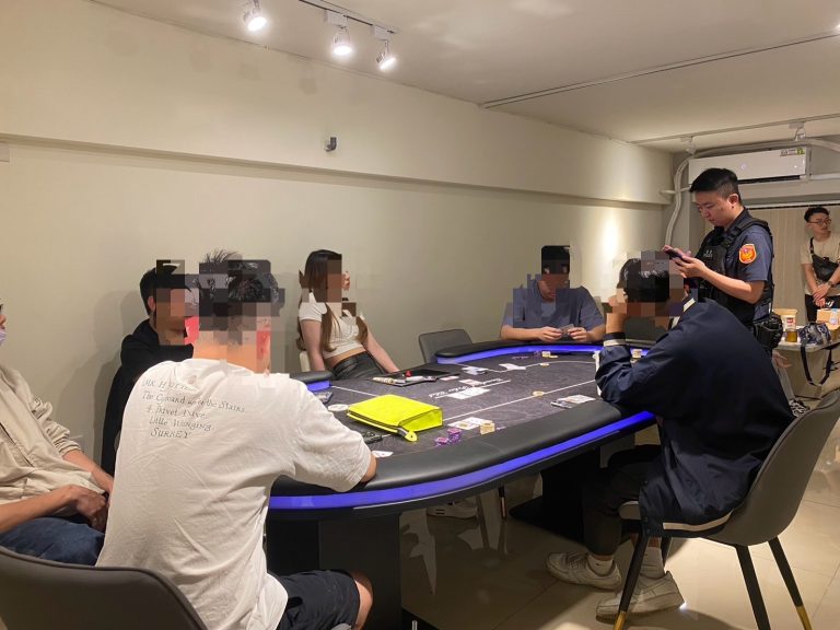 臉書揪團賭博三日即落網 台中警強力取締