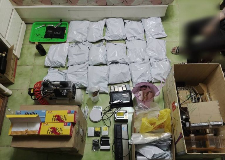 台北警方警破獲毒品分裝場