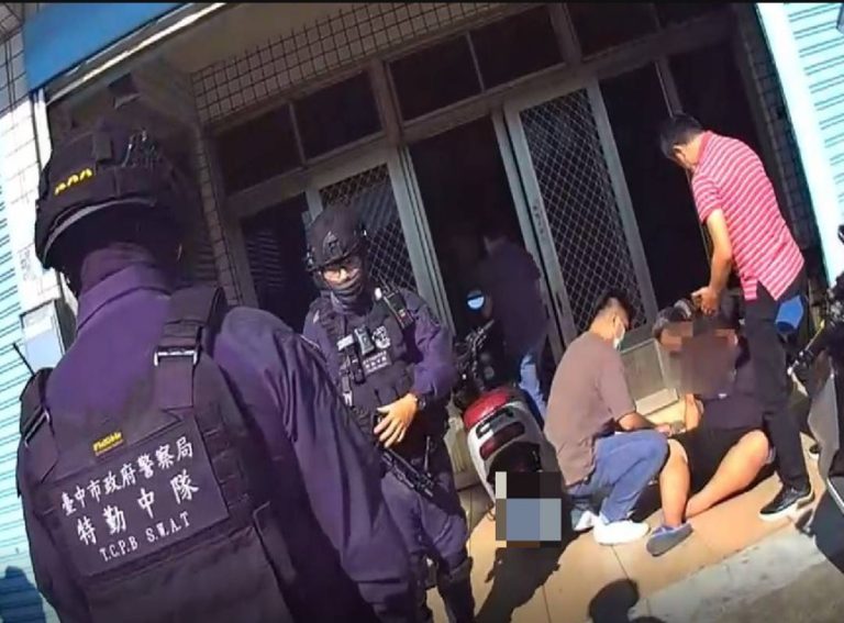 台中市警鐵腕掃黑成效卓著獲評為防制幫派組織犯罪工作績效特優機關