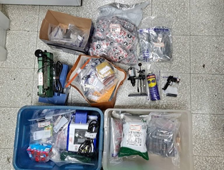 台中警破獲毒販手作毒品咖啡包