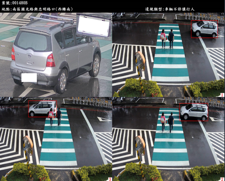 臺中市路口科技執法成效佳！ 今年1 至6 月事故降31%