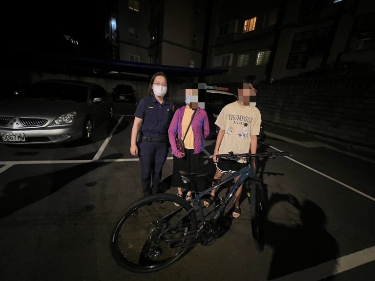 警一小時內找回民眾萬元自行車   當場人贓俱獲逮捕竊盜現行犯