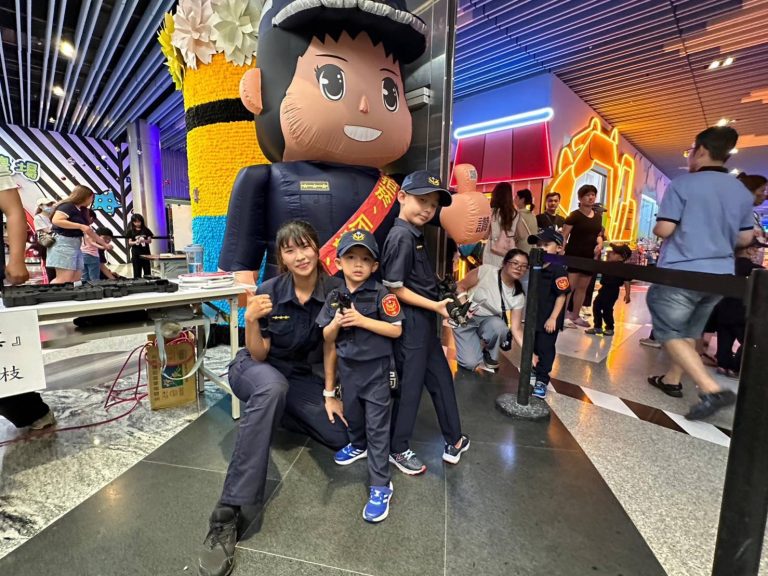 台中「小小警察體驗營」圓滿結束 小朋友樂在其中