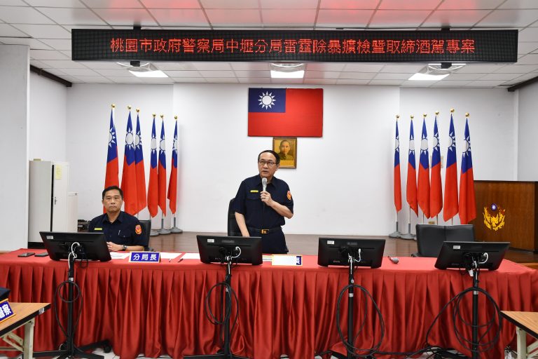 中壢警展開「雷霆除暴專案」大掃黑   針對15處臨檢點嚴查