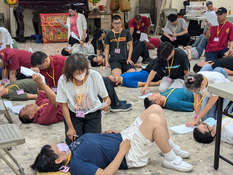 基隆市消防局推動EMT-1專業培訓