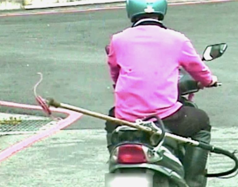 越南籍逾期居留男子非法玩槍打獵