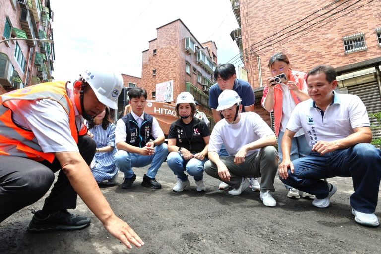 社區道路破損逾20年終獲解決 基隆大慶大城居民額手稱慶