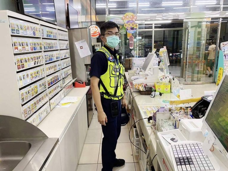 雲林臺西警超商代班 緊急救援超暖心