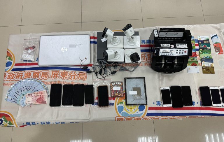 屏東警強力查緝詐欺ATM提領車手
