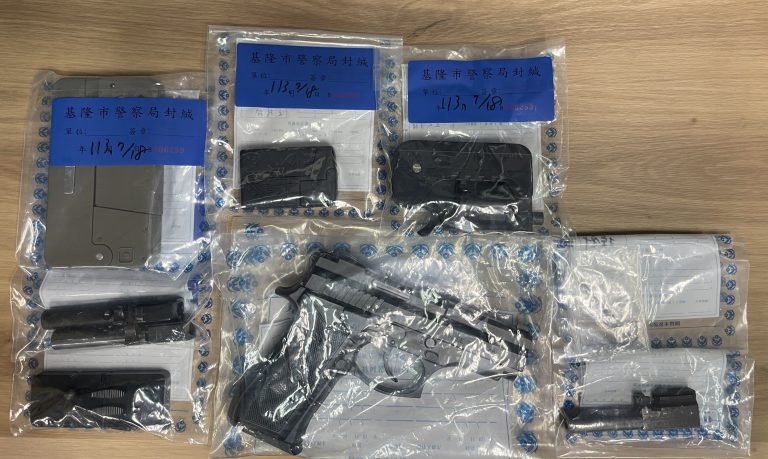 強力執法掃蕩黑幫、肅槍，基隆警查緝成果豐碩