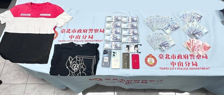詐團黑吃黑  台北中山警一網打盡