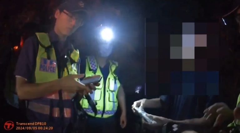 午夜山區降雨 民眾中秋前訪友迷途 花蓮警冒雨夜行4小時救援