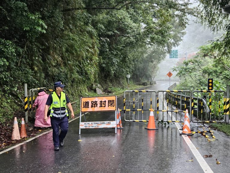 台20線初來至向陽段「預警性封閉」   台東警勸民眾撤離  護民眾生命安全
