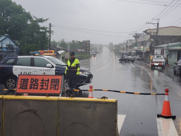 台9線391.8公里（新香蘭）至418.3公里（大武橋）路段預警性封閉管制措施