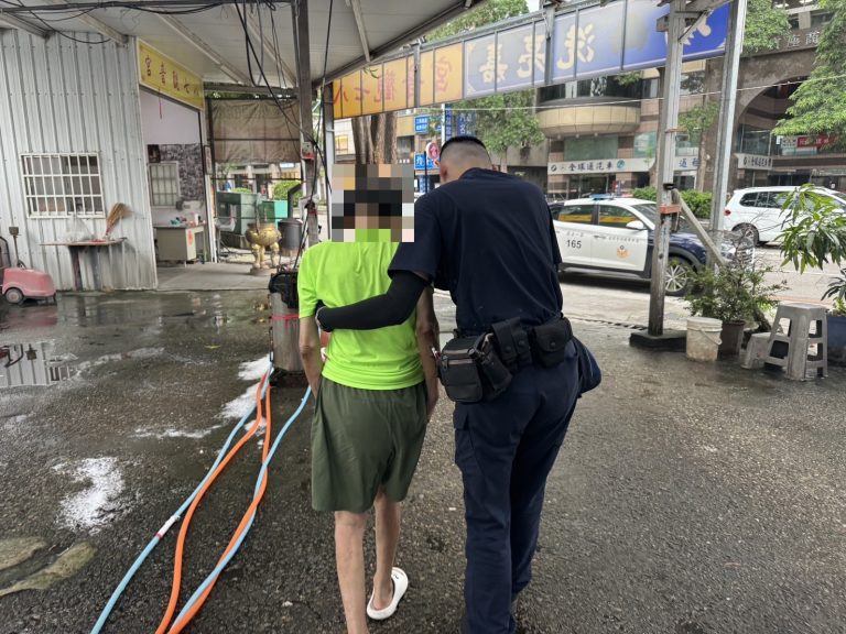 八旬翁凌晨外出散步迷途14小時！台中警靠這招 速助老翁返家
