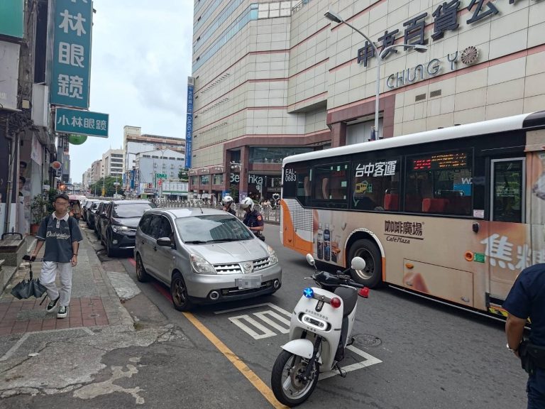 臺中啟動「公車停靠區大執法」 將重點整頓違規停車現象