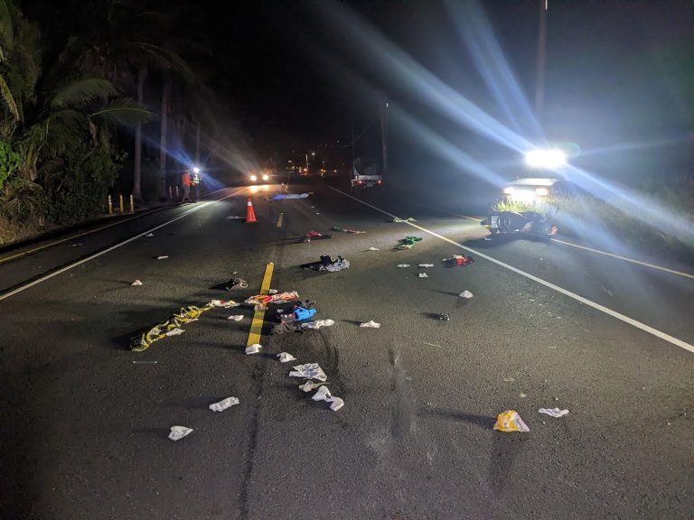 台11線重機車事故致一人遭自小客輾亡   警呼籲夜間行走安全