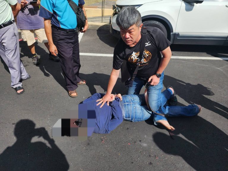新竹新湖警偵查小隊長便服洽公遇案 　警民通力合作守治安