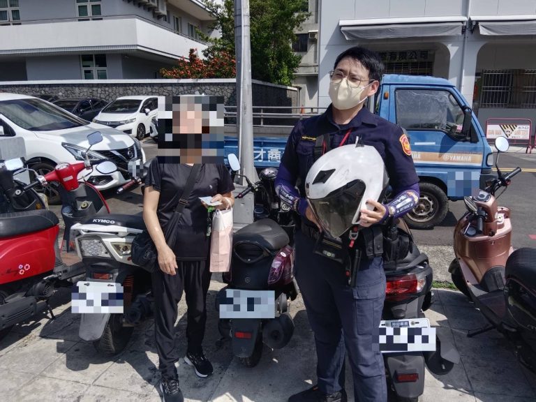 停車位置記錯烏龍 中市警75秒內找回失蹤機車