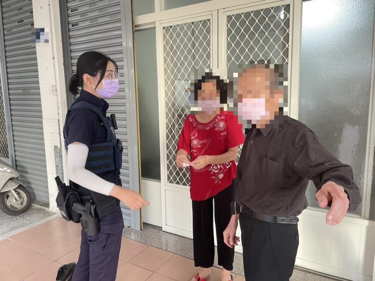 警接獲「鬧事」報案趕現場 是失智老翁按錯門鈴引誤會