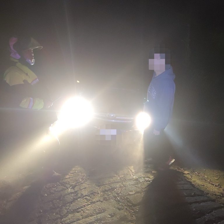 平安夜不平靜    夜半依照導航走反入險境!!