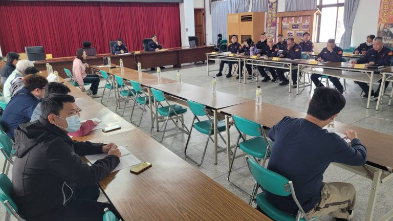 關山分局「114年春節交通疏導管制工作協調會」 維護交通順暢及安全