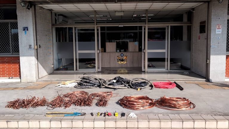 鐵路警察雷霆出擊  快速偵破臺鐵電纜竊集團