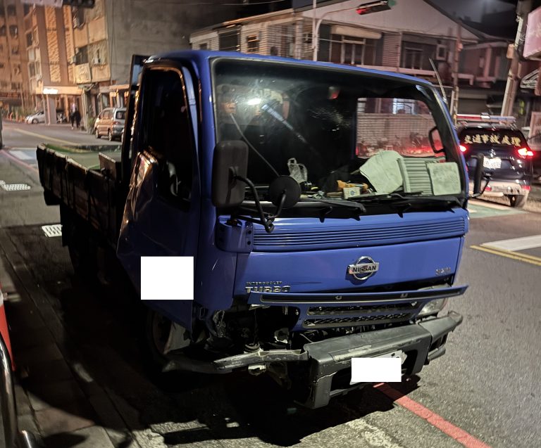 台中三車碰撞 幸無人傷亡 事故原因仍待釐清