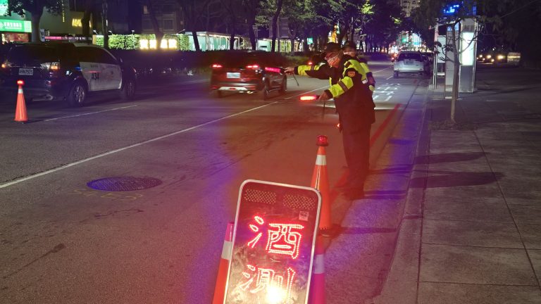 中警連續三天取締酒駕  捍衛市民用路安全