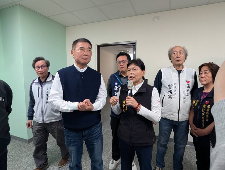 頭份市戶政事務所新廳舍近完工 縣長鍾東錦實地視察期許年底前啟用